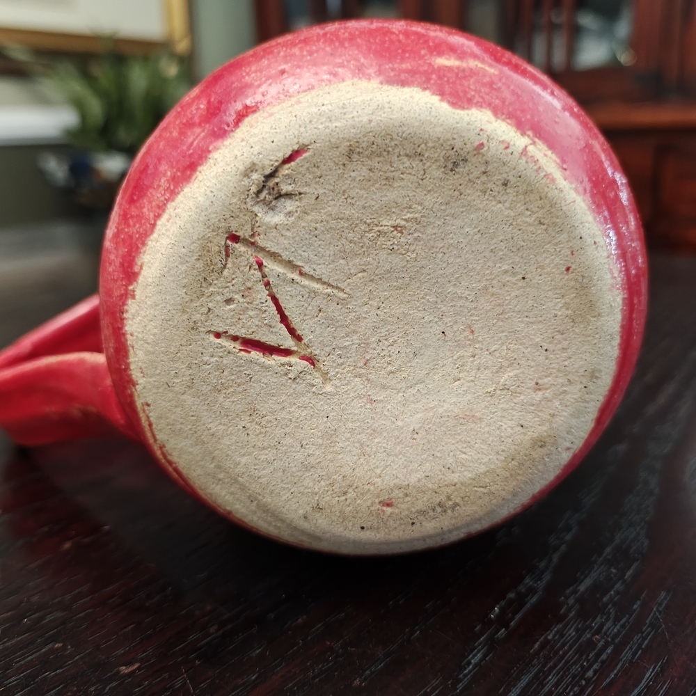Handcrafted Pink Ceramic Mug - Picture 4 of 5